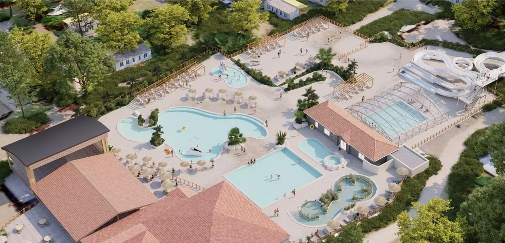 Cocon Du Lac Mobilhome 3 Chambres,6 Pers,Camping Mayotte 5 Etoiles Biscarrosse Landes Εξωτερικό φωτογραφία